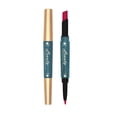 thumbnail image 1 of Rouges à Lèvres pour Femmes Rouge à Lèvres Double Tête Crayon à Lèvres, Brillant à Lèvres Waterproof Rouge à Lèvres Liquide Mat, Stylo Émail Double Lèvre Non Collant, 1 of 9