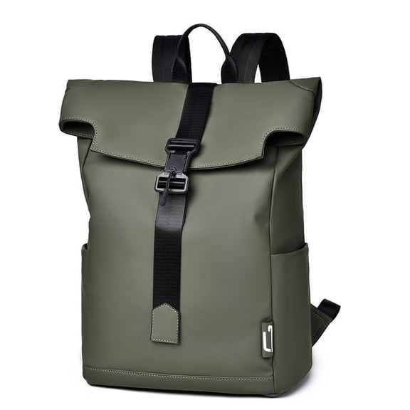 Men's backpack, large capacity, casual travel backpack, men's light business commuter bag, laptop bag.