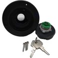 thumbnail image 3 of RV Fresh Water Locking Cap Spring and Seal Ring Design with Inlet Gravity Fresh Water Filling Hatch for Camping Trailer Gravity RV (Black), 3 of 5