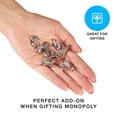 thumbnail image 5 of Paquete de 8 peones de repuesto compatibles con Monopoly Brybelly, 5 of 5