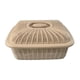 thumbnail image 3 of Cesta de frutas con tapa, soporte para frutas, cuenco y almacenamiento para palillos para la cocina. Caqui Grande, 3 of 9