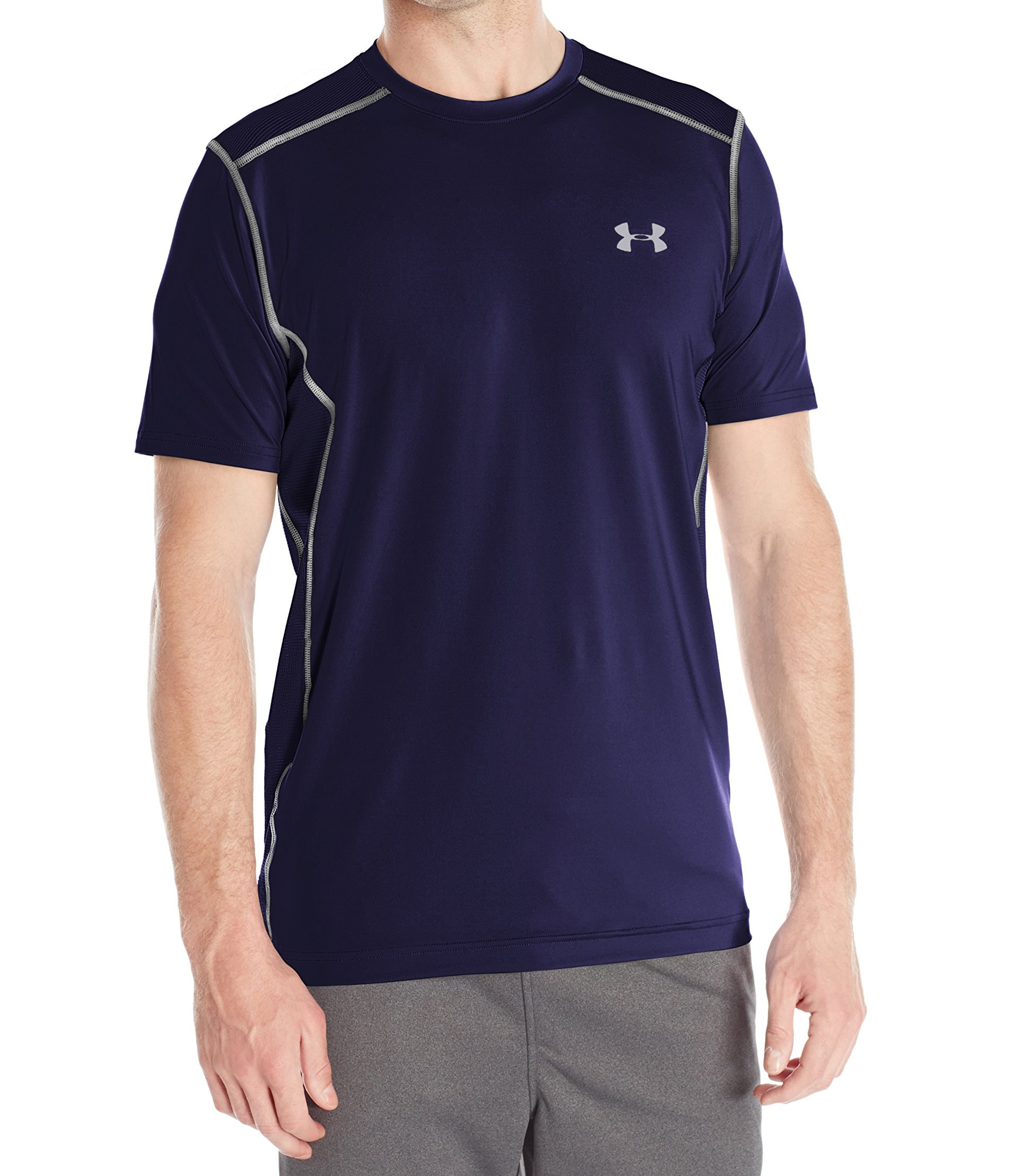 Under Armour - Under Armour NEW Navy Blue Mens Size Large L Tonal ...