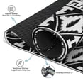 thumbnail image 3 of Classic Boho Pattern Non-Slip Game Room Mat 31.5 Inch Square Rubber Mahjong Playing Surface with Noise Dampening for Card Games and Board Game Nights, 3 of 7