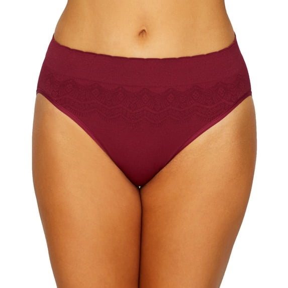 Vanity Fair Womens No Pinch No Show Hi-Cut Seamless Brief Style-13171