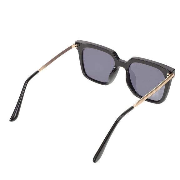 KALLORY 1Pcs Sunglass Women Gold Frame Plastic Metal UV Protection For Outdoor Activities