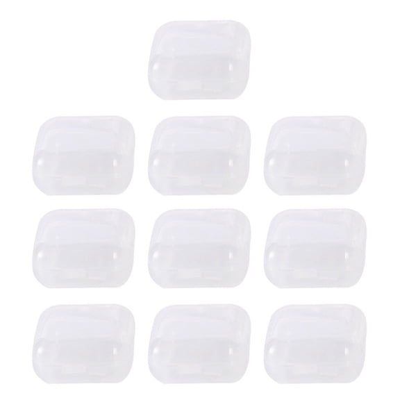 Huhudde 10x Mini Plastic Storage Container Box Portable Pill Medicine Holder Storage