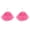 Pink-2Pcs, variant on Cheerleading Pom Poms with Handle, Metallic Foil Cheer Pom Poms for Team Spirit, Sports Games, Dance, Football, Basketball, Party & Stage Performance, 12", Black