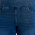 thumbnail image 5 of IUYRTFE Women Stretch Denim Jeans High Waist Wide Leg Pants with Pockets for Casual Daily Wear, 5 of 5