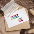 thumbnail image 5 of Color Swatches Clear Stamps Palette Reusable Retro Transparent Silicone Stamp Seals for DIY Scrapbooking Supplies Embossing Paper Card Album Decoration Craft for DIY, 5 of 9