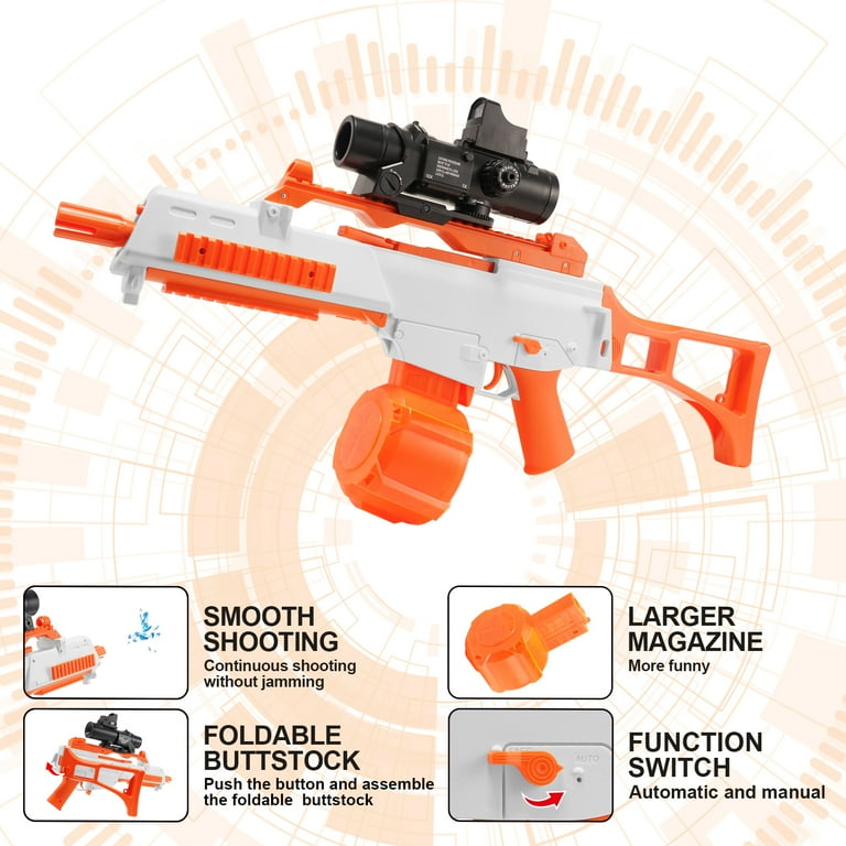 Gel Ball Blaster Water Bead Blaster Highly Assembled Toy Blasters for Ages 14+ years