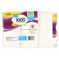 Great Value 1000 Sheets Toilet Paper, 12 Rolls