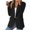 Black, variant on Women Button Collared Long Sleeve Solid Casual Blazer Jacket Slim Fit Work Office Business Coat, Beige S