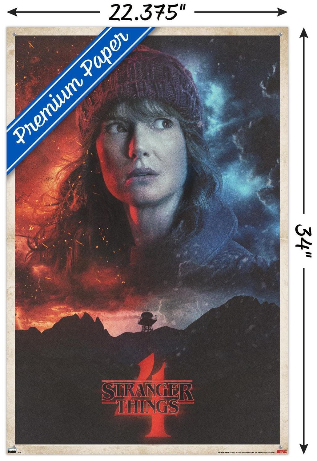 Netflix Stranger Things : Saison 4 - Joyce One Sheet