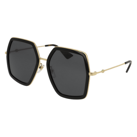 Gucci GG0106S Sunglass 56mm BLACK