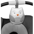 thumbnail image 5 of Chupete portátil para bebé, la correa de silicona Owl se fija cómodamente a cualquier cochecito, bolso, portabebés o cuna de viaje., 5 of 5