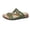 Army Green, variant on Slip on Shoes for Women Arch Support Comfortable Cork Footbed Wedge Slides Summer Anti-Skid Rubber Sole Beach Walking Shoes White 37(US-6.5)