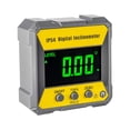 thumbnail image 2 of Medidor de nivel digital con precisión de medición magnética ± 0.2  degree Retroiluminación LCD 4x90  degree Nivel de inclinómetro digital y buscador de ángulo, p Macarena Medidor de ángulo digital LCD, 2 of 8