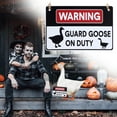 thumbnail image 2 of Wooden Signs for Home Decor Goose Guarding Duty Sign Hanging Duty Sign Wooden Rope Duty Sign0, 2 of 9