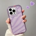 thumbnail image 3 of Fundas de teléfono con láser de espejo para iPhone 16 Pro Max Funda para iPhone 13 15 Plus 12 14 11 13 X XR XS 6 8 7 SE Bling Aurora Funda trasera suave, 3 of 5