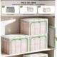 thumbnail image 5 of 3 Piezas Bolsas De Almacenamiento, Cajas De Almacenamiento Transparente Con Soporte De Estructura De Acero, Bolsas Para Guardar Cobijas Y Edredones 100% Impermeable, Súper Estable, 5 of 7