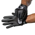 Cutters Epic Football Receiver Glove, Black, Adult, Small/Medium