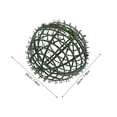 thumbnail image 3 of WEUVEB grass ball rack wedding flower ball centerpieces Green 8pcs, 3 of 8