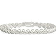 thumbnail image 3 of Sterling Silver 7mm San Marco Bracelet (7.5 X 7) Made In Italy qm10-7.5, 3 of 5