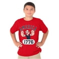thumbnail image 5 of Popeye The Sailor Man America 1776 Crewneck T Shirts Boy Girl Teen Brisco Brands XS, 5 of 6