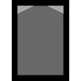 thumbnail image 2 of Pinnacle Frame Gallery Mat Frame, 12x12, Black, 2 of 4