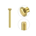 thumbnail image 4 of Unique Bargains Brass Hex Bolts, M5x50mm 5 Pack Fully Thread Grade 4.8 Machine Screws, 4 of 4