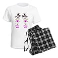 thumbnail image 4 of CafePress - BRIDESMAID Women's Light Pajamas - Women's Short Sleeve Print T-Shirt and Pants Light Cotton Pajama Set, 4 of 7
