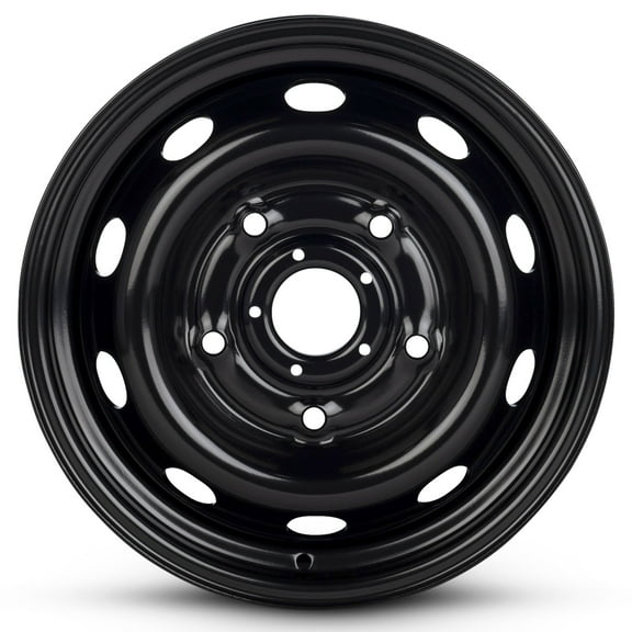 For 2015-2025 Ford Transit 250 16 Inch Painted Black Rim - OE Direct Replacement - Road Ready Car Wheel