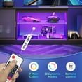 Best 80 Inch Tv For Gaming Bestier LED Gaming TV Stand for 60/70/80 inch TV, Entertainment Center
