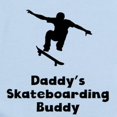 thumbnail image 2 of CafePress - Daddys Skateboarding Buddy Body Suit - Long Sleeve Cotton Baby Bodysuit, 2 of 4