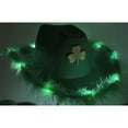 thumbnail image 4 of Prolriy Cowboy Hats for Women Irish for Women Irish 4 St. Day Hat Wide Brim Hats Green Hat Containing Lights That Can Light St Patricks Day Hat C, 4 of 5