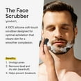 thumbnail image 4 of Face Scrubber 2 Pack Face Scrubber Silicone Face Scrubber for Men Facial Cleansing Brush Silicone Face Wash Brush Manual Waterproof Cleansing Skin Care Face Brushes for Cleansing and Exfoliating, 4 of 6