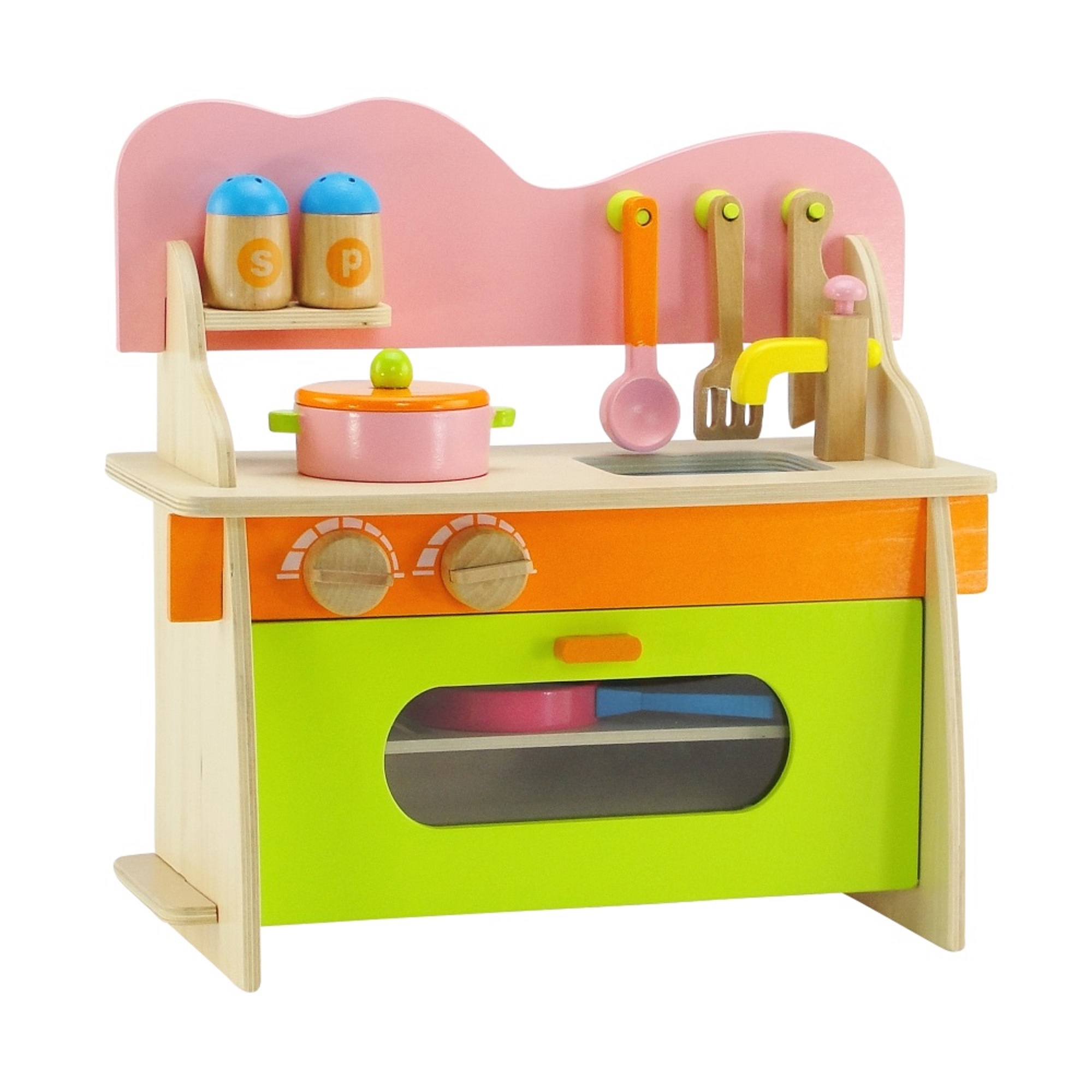 Emily Rose 14.5 inch Doll Furniture 14" Doll Kitchen Set with Baking