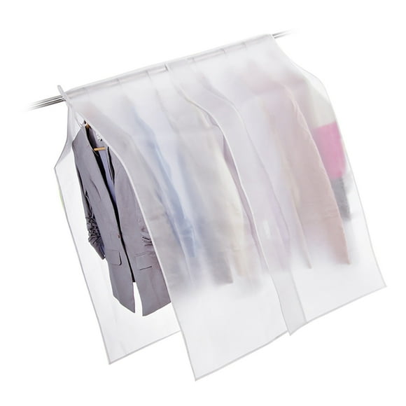 Inteprter Hermosa funda transparente para estante de hombro, Protector extraíble, impermeable, ligera, organizador de cubierta antipolvo para Cubiertas para muebles de jardín