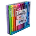 Scribble Stuff 24 Count Felt Pens, medium point (0.8mm). 24 Vivid