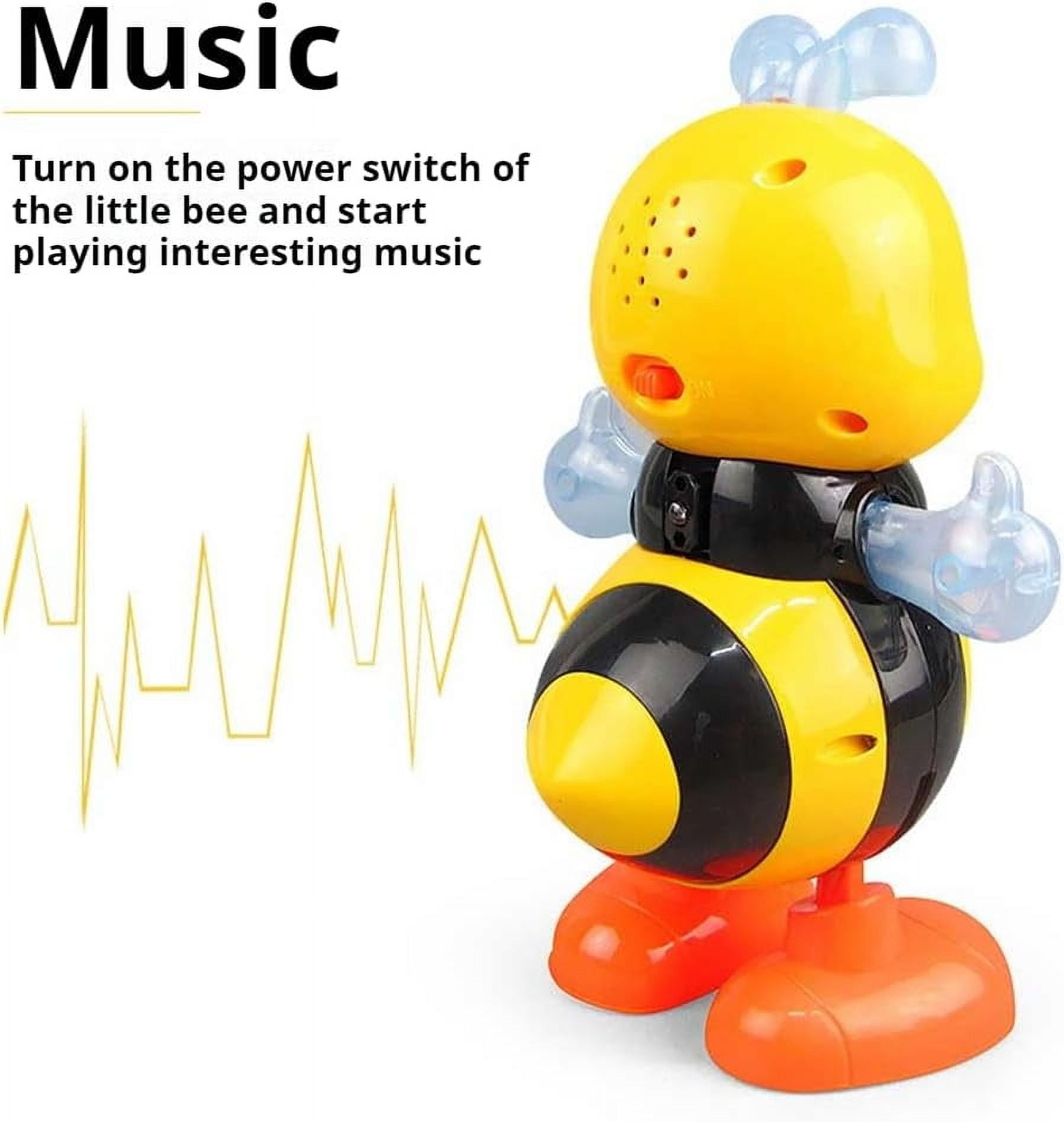 Ape Ballerina Con Musica E Luci LED – Giocattolo Interattivo A Forma Di Ape Che Danza E Oscilla, Regalo Perfetto Per Bambini