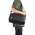 thumbnail image 3 of Greeniant Bolsa para sillín de bicicleta, multifunción, resistente al agua, bolsas para bicicleta Farway, bolsillos con cremallera en el hombro, Mochilas de mochilero Greeniant OD028685-01, 3 of 6