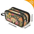 thumbnail image 4 of FORMRS Pencil Case with 3 Compartments Zipper Pouch, Elementary School Level and up, Colorful Mushroom, 4 of 8