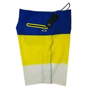 Men's Oakley Color Block Board Short Blazing Yellow 19 Inches - Size 40