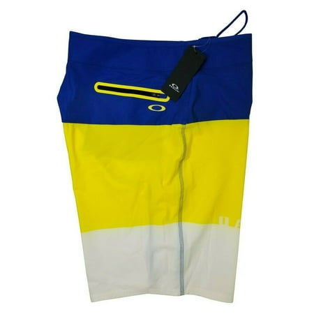 Men's Oakley Color Block Board Short Blazing Yellow 19 Inches - Size 40