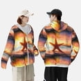 thumbnail image 4 of Lsque Starfish Sunset Sea Beach UPF 50+ Lightweight Sun Protection Men's Women's Long Sleeve Shirt, Hoodie Performance -XX-Large, 4 of 9