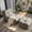 Grey, variant on Toject Bean Bag Chair with Ottoman, Indoor & Outdoor Weather-Resistant Lounge Chair, No Assembly Required Ergonomic Floor Sofa with Full Back Support, 330 lbs Capacity , Beige