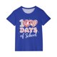 thumbnail image 3 of Xihbxyly Camiseta con Estampado Escolar, Bonita Camiseta de Cuello Redondo, Tela Suave y Transpirable, Ropa Informal, Conjunto de Verano para Niñas, Ropa Escolar Diaria, de 3 a 14 Años, Un Regalo de, 3 of 7