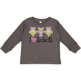 thumbnail image 3 of Inktastic Robot Lover Robotics Girls Long Sleeve Toddler T-Shirt, 3 of 5
