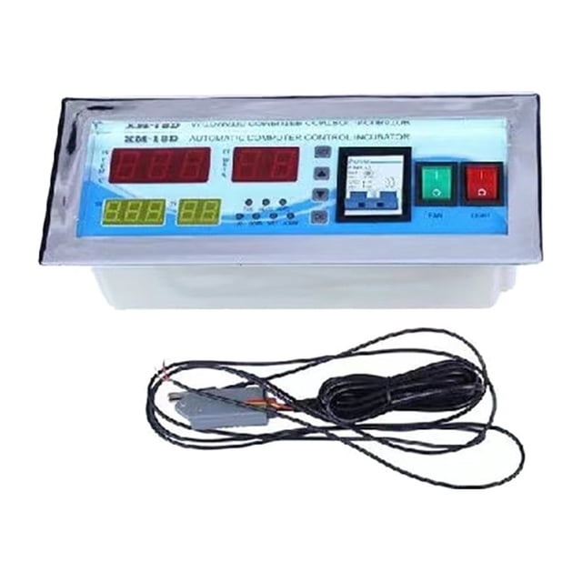 Eigraketly Incubadora automática de huevos de pollo, controlador de incubadora, pantalla Digital, temperatura, humedad, ventilador, dispositivo de Control, Herramientas manuales Eigraketly TO010084-01B