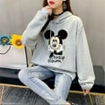 thumbnail image 3 of Sweat à Capuche Oversize pour Femmes Mickey Mouse Imprimé Sweat d'Hiver avec Poche avant, 3 of 3